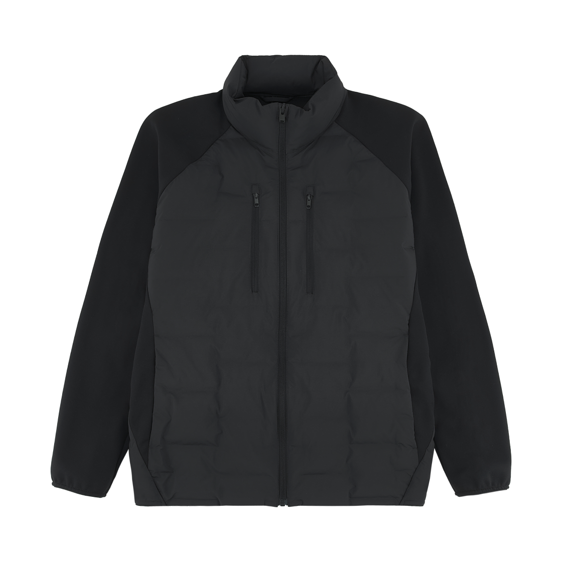 유니클로 콤비네이션 퍼프테크 자켓 블랙 - JP(Uniqlo Combination Pufftech Jacket Black - JP)