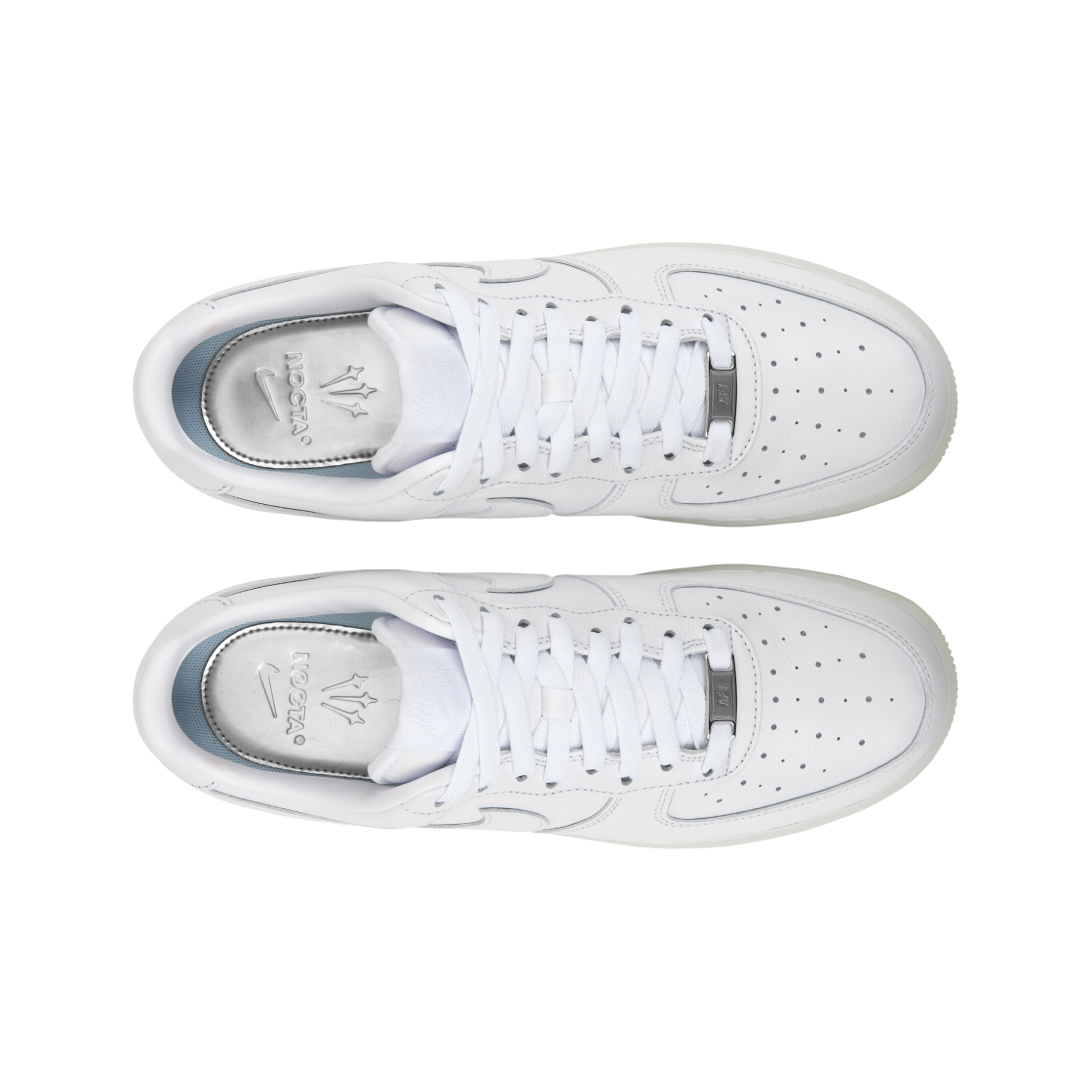 나이키 x 드레이크 녹타 에어포스 1 로우 SP 서티파이드 러버 보이 화이트 코발트 틴트(Nike x Drake Nocta Air Force 1 Low SP Certified Lover Boy White Cobalt Tint) - 5