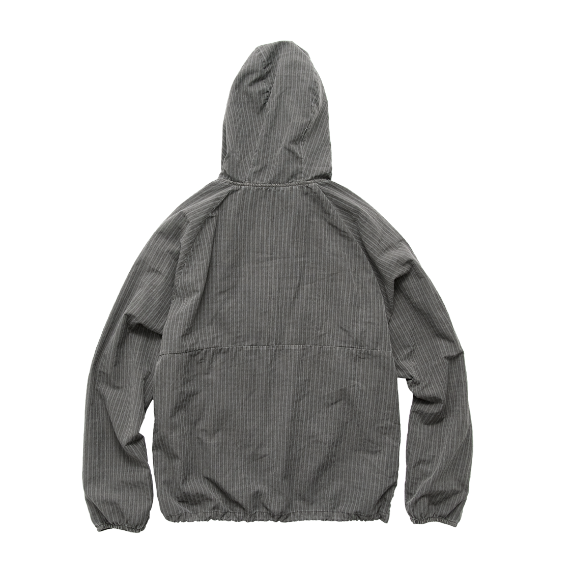 [더블적립] 폴리테루 휴먼인덱스 휴먼 체크 후디 파카 그레이([더블적립] Polyteru Human Index Human Check Hoodie Parka Gray) - 2