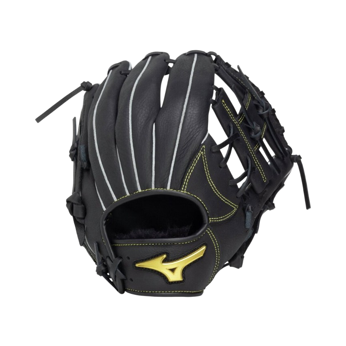 (키즈) 미즈노 MZ 소프터 소프트볼 올라운드 글러브 L 블랙((Kids) Mizuno MZ Softer Softball All Round Glove L Black) - 1