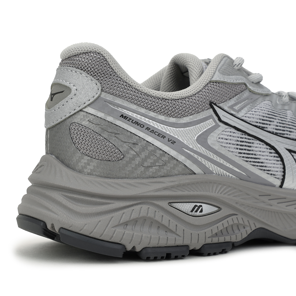 미즈노 레이서 V2 미스트 그레이 그레이(Mizuno Racer V2 Mist Grey Grey) - 8
