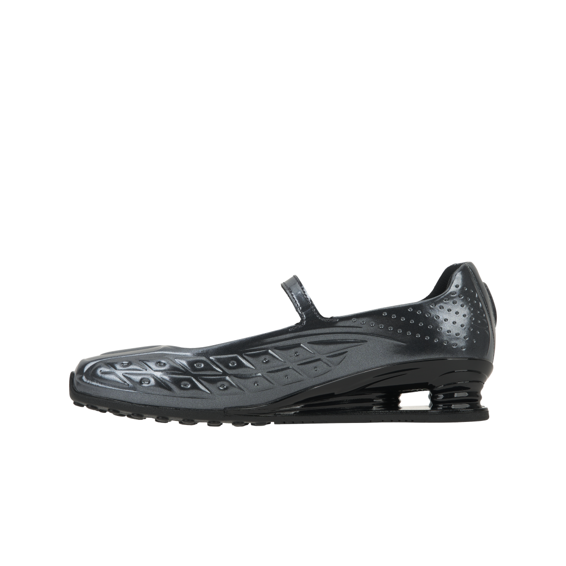 (W) 나이키 x 네이키드 샥스 Z 칼리스트라 블랙 블랙 오프 화이트((W) Nike x Naked Shox Z Calistra Black Black Off White) - 3