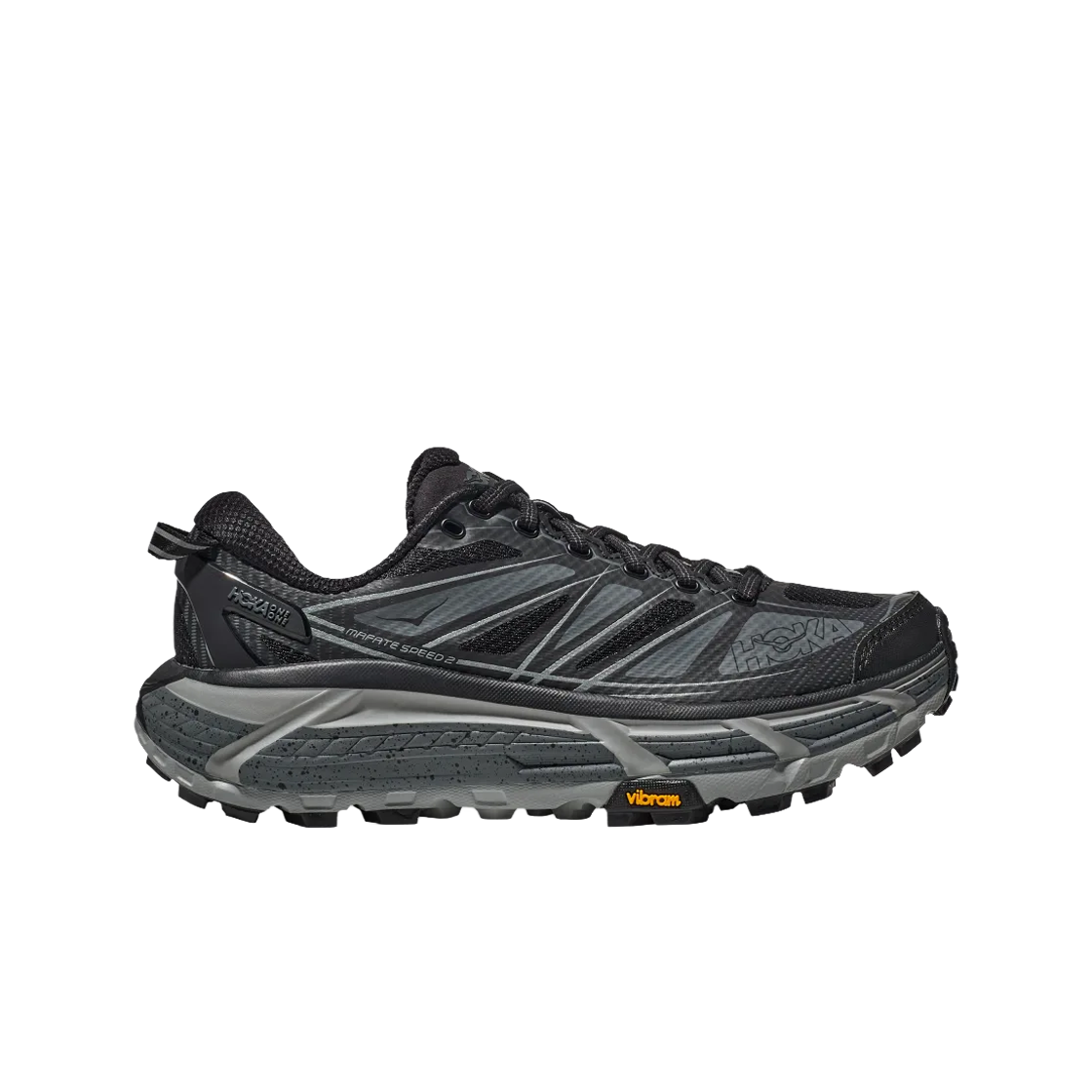 호카 마파테 스피드 2 블랙 캐슬락 - 26SS(Hoka Mafate Speed 2 Black Castlerock - 26SS)