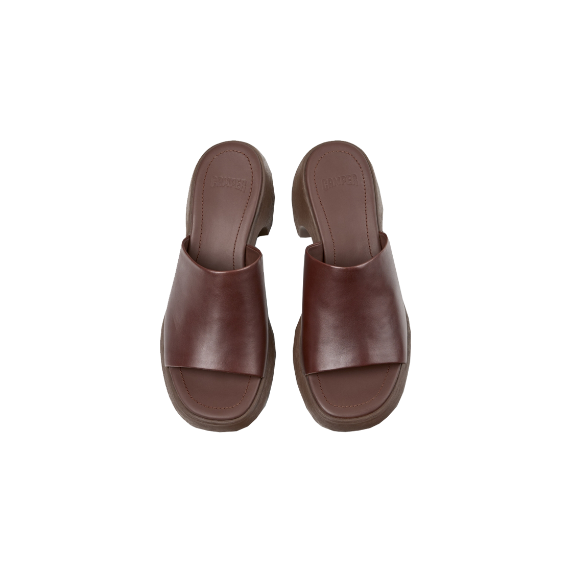 캠퍼 여성 텔마 샌들 브라운(Camper Women Thelma Sandal Brown) - 3