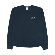 IAB Studio IAB Waffle Long Sleeve Navy