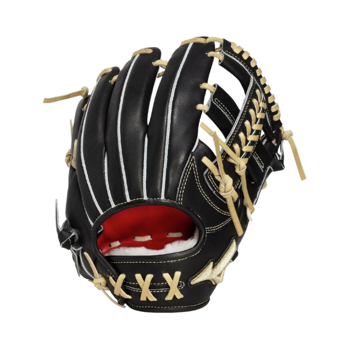 미즈노 글로벌 엘리트 프로페셔널 셀렉션 하드볼 골프볼 구레바야시 타입 글러브 9 블랙 블론드(Mizuno Global Elite Professional Selection Hardball Golf Ball Kurebayashi Type Glove 9 Black Blonde)