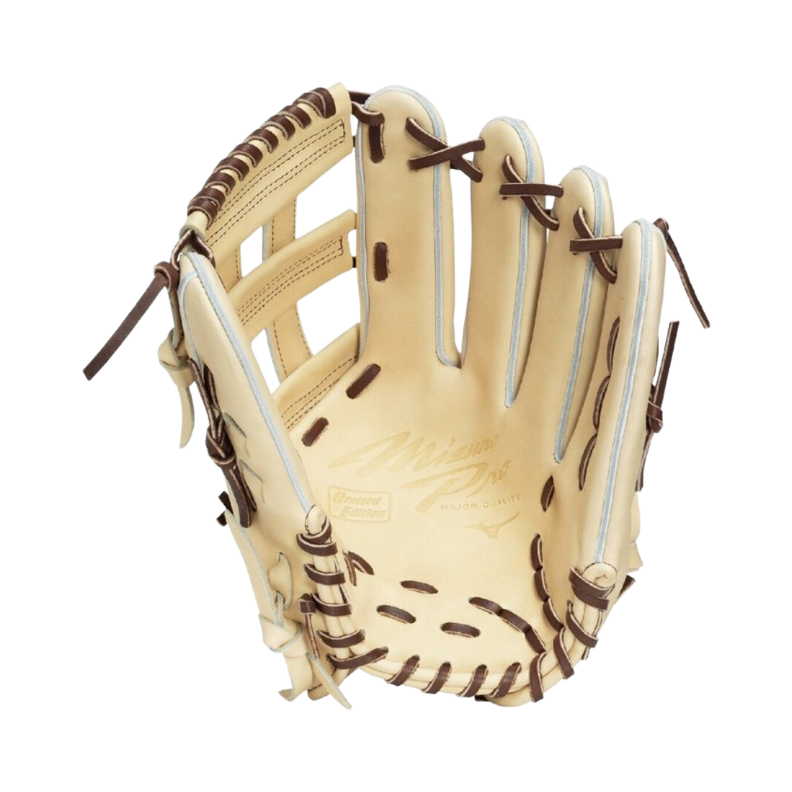 미즈노 프로 크래프티드 에디션 하드볼 나가노 타입 글러브 14 블론드 브라운(Mizuno Pro Crafted Edition Hardball Nagano Type Glove 14 Blonde Brown) - 2