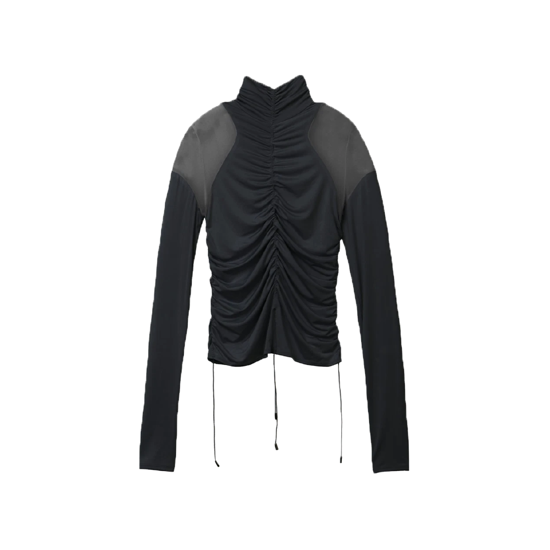 [KREAM 단독] 본네 우먼 앤젤릭 셔링 탑 블랙([KREAM 단독] Bonnae Women Angelic Shirring Top Black) - 1