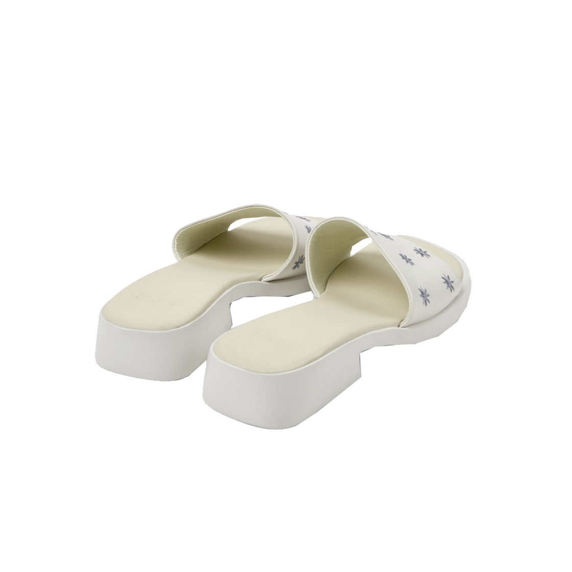 캠퍼 여성 다나 슬리퍼 아이보리(Camper Women Dana Slippers Ivory) - 4