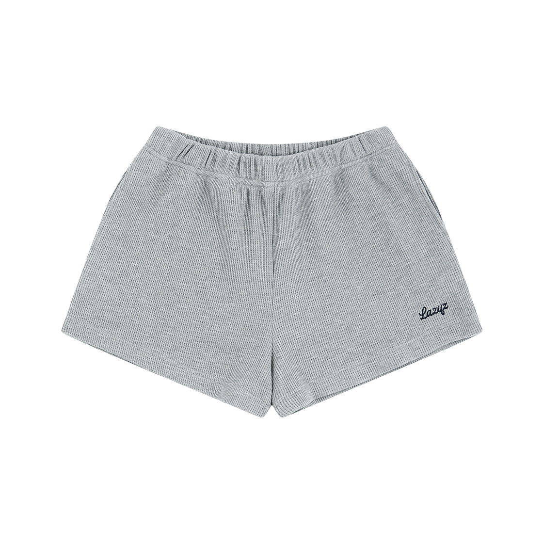 레이지지 베이크드 와플 라운지 쇼츠 그레이(LAZYZ Baked Waffle Lounge Shorts - Gray) - 1
