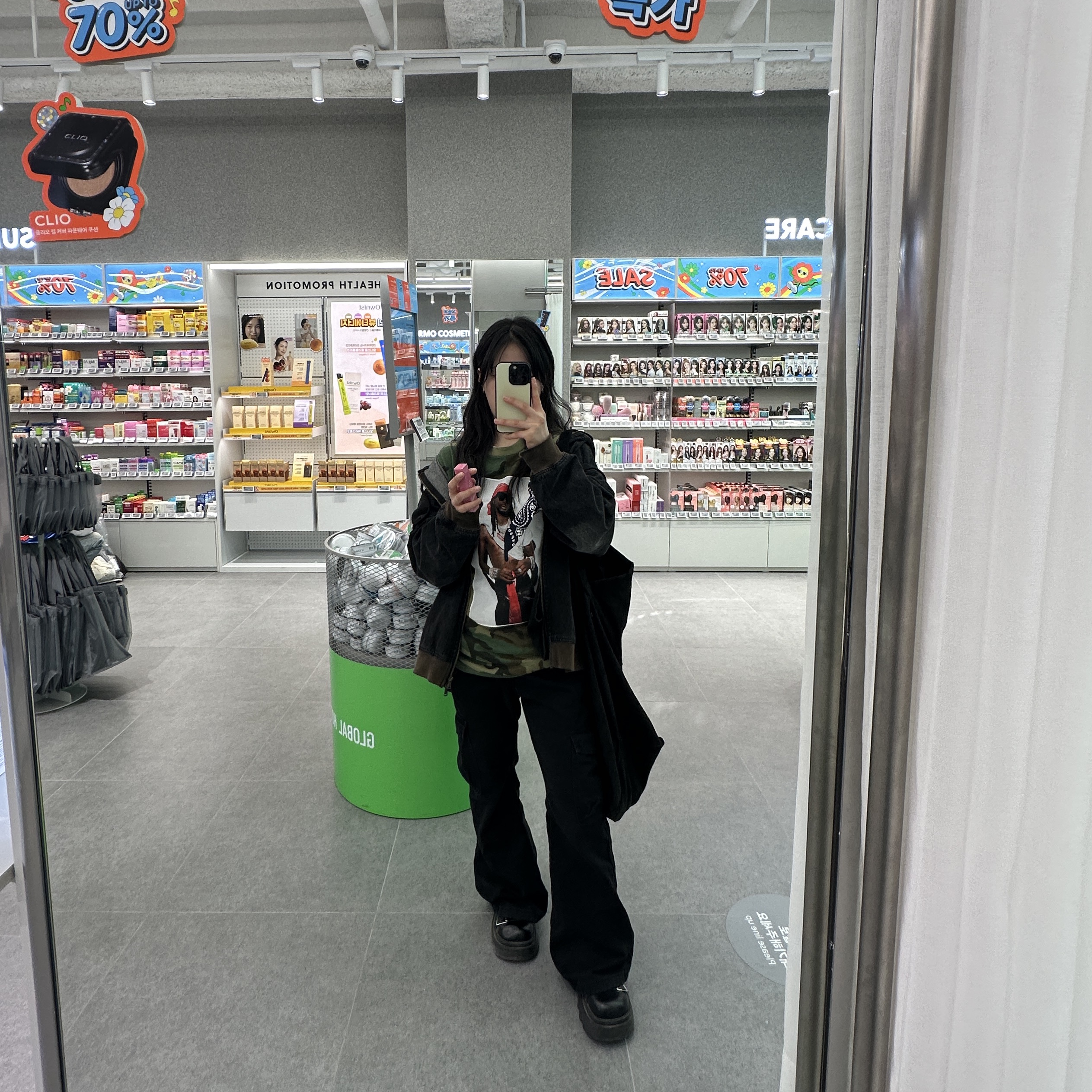 Plasticproduct MPa Big Bag Black 착용 스타일