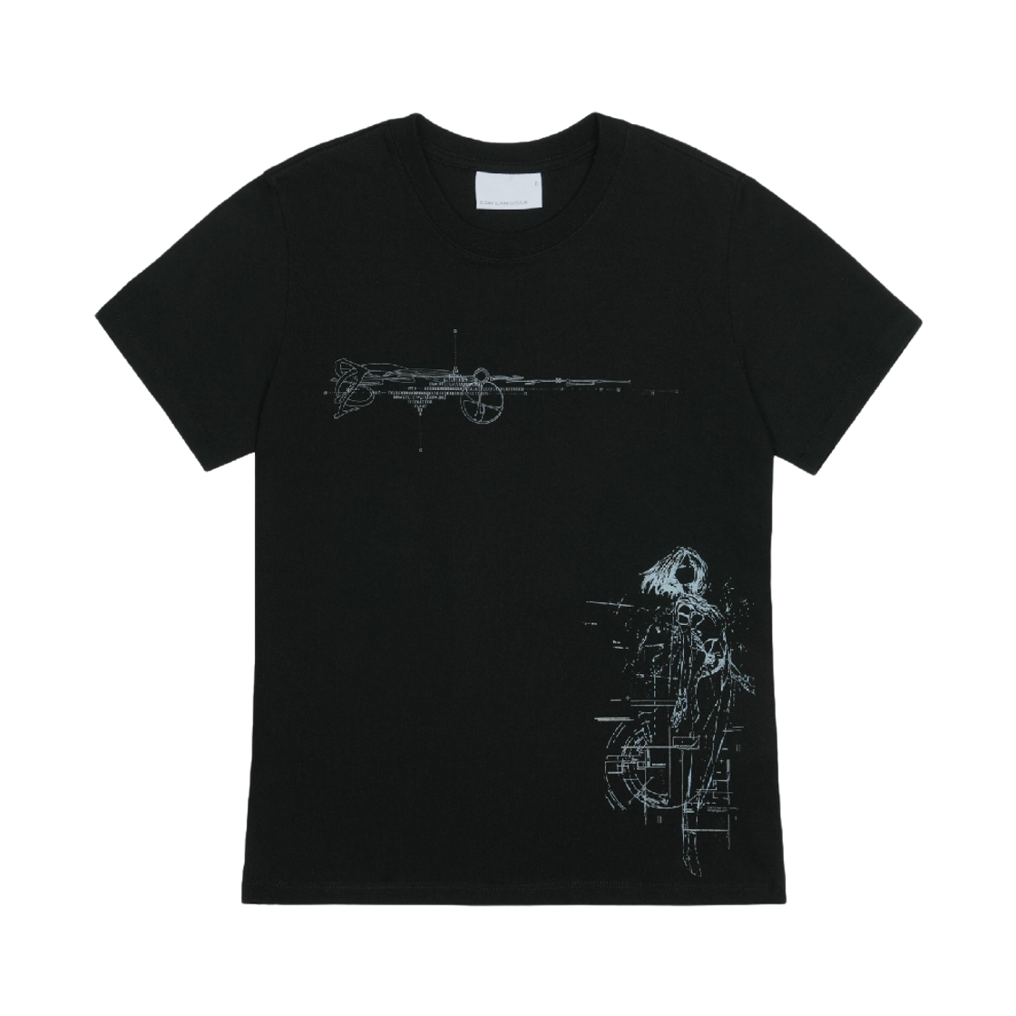 SG26SSTOTS011 Sansan Gear Resonian T-Shirt_0 Black