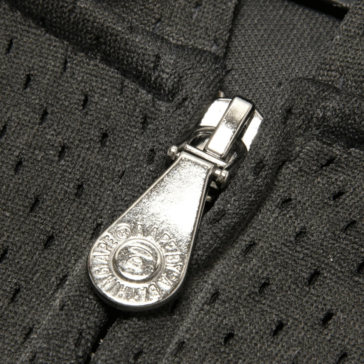 에이프 메인 집업 스웨터 차콜 - 26SS(AAPE Main Zip Up Sweater Charcoal - 26SS) - 4