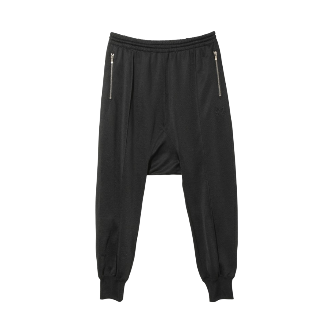RW328 Needles Bright Jersey Sarouel Track Pant Black