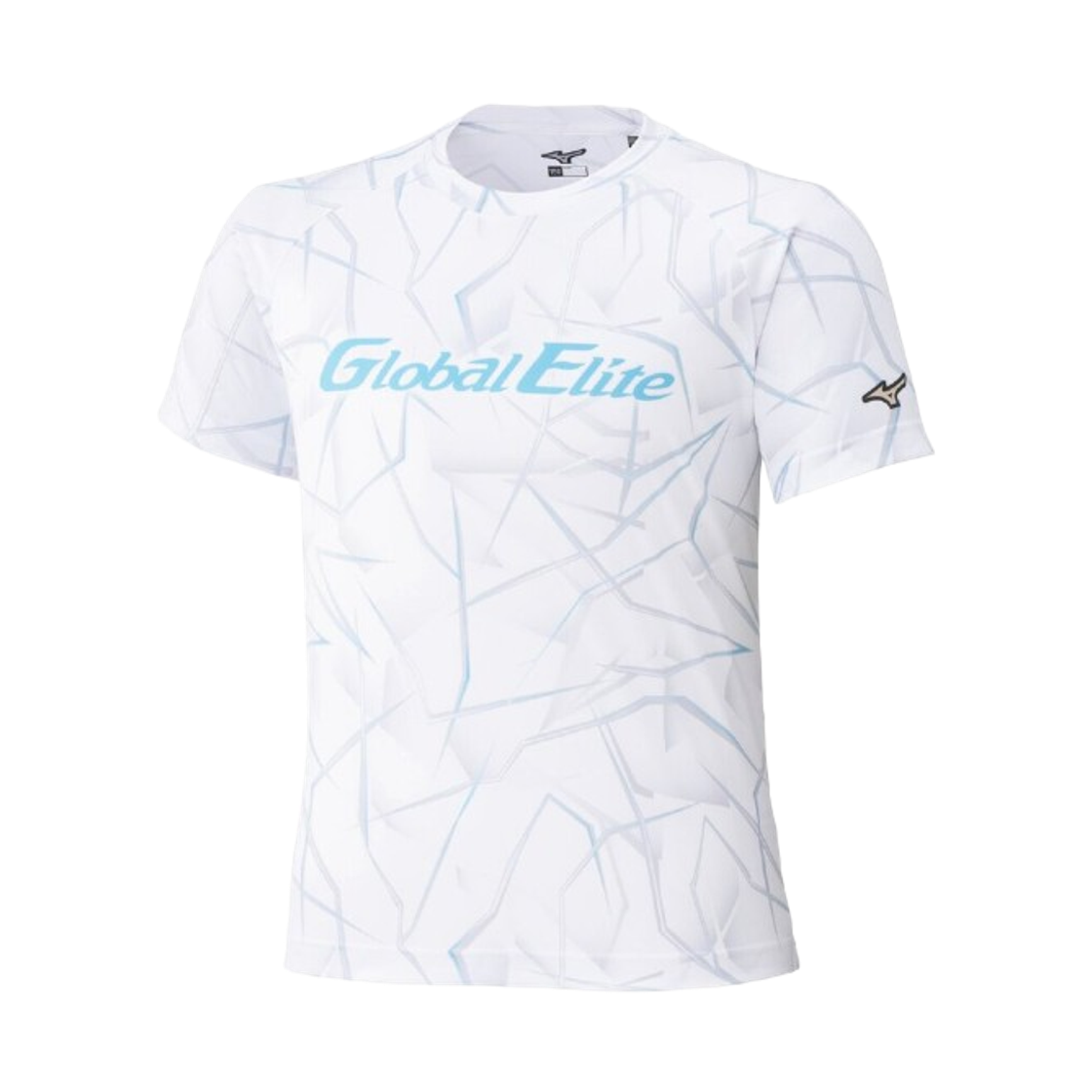 12JADT6801 (Kids) Mizuno Global Elite Graphic T-Shirt White