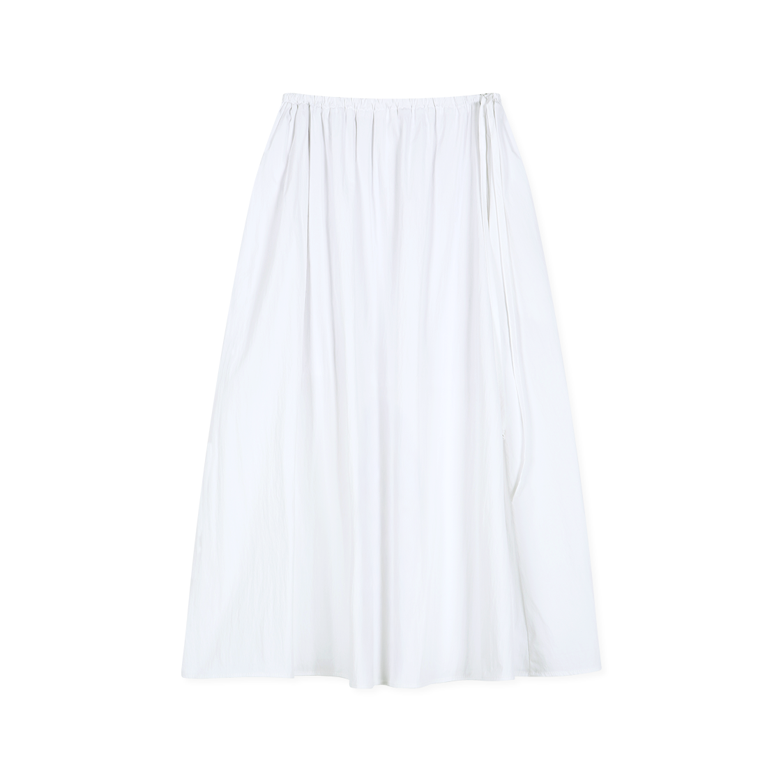 레이지지 에어리 썸머 플레어 스커트 화이트(LAZYZ Airy Summer Flare Skirt - White)