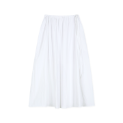 LAZYZ Airy Summer Flare Skirt - White