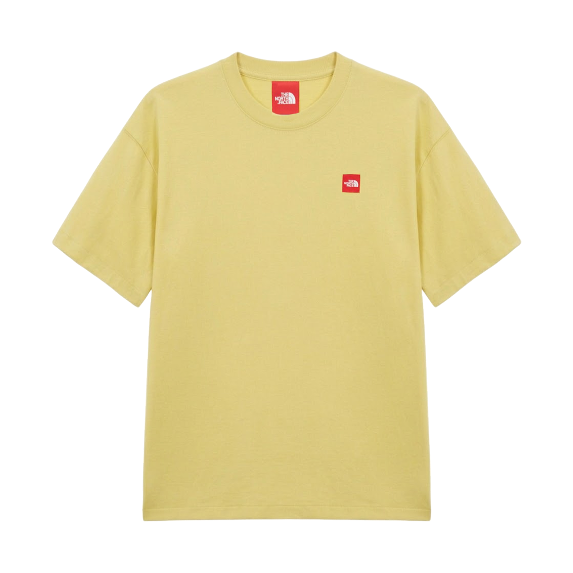 NT7US29D The North Face M TNF Red Box S/S T-Shirt Egg Yellow - 26SS