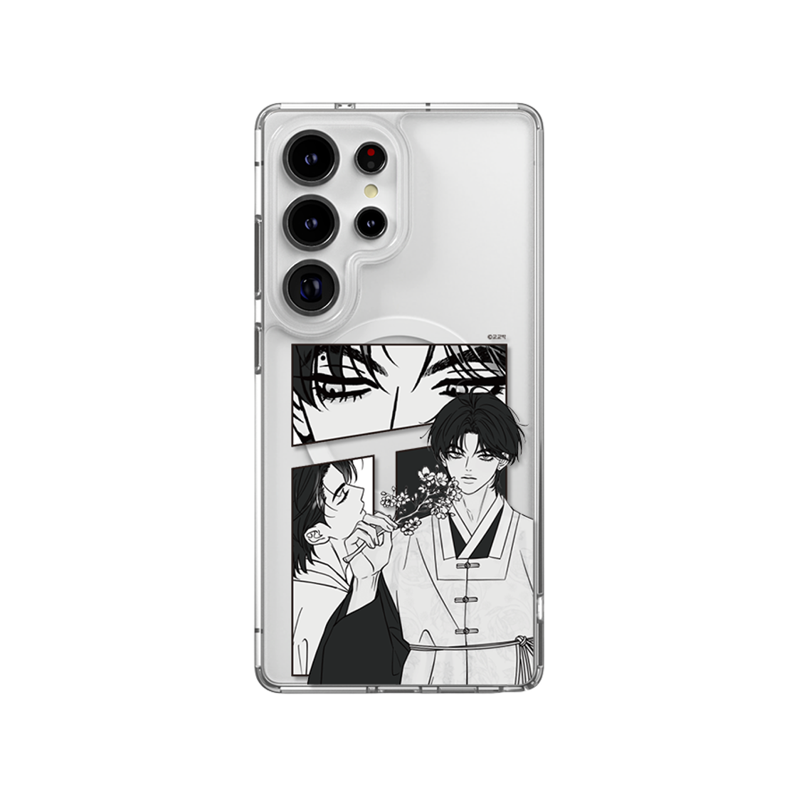 S800400159 SINJIMORU X NAVER WEBTOON Oh Hyeon-do Cartoon Drawing MagSafe Galaxy Clear Case M-Airclo Basic