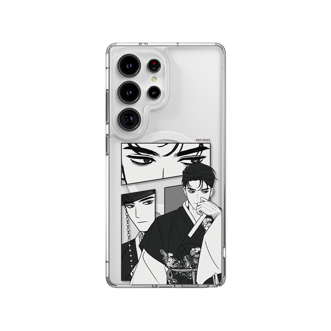 S800400116 SINJIMORU X NAVER WEBTOON Terdeo Cartoon Drawing MagSafe Galaxy Clear Case M-Airclo Basic
