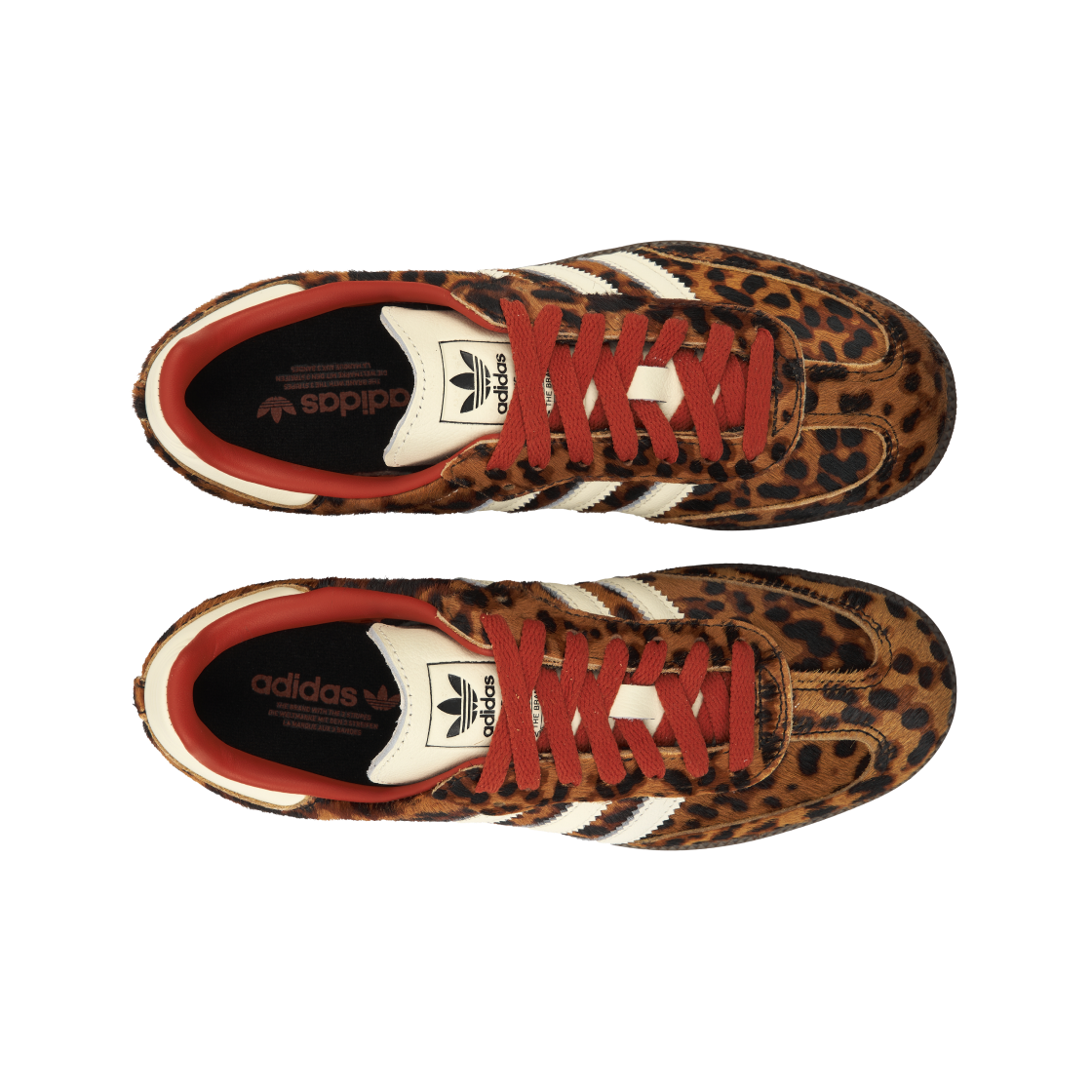 (W) 아디다스 삼바 OG 코어 블랙 프리러브드 레드((W) Adidas Samba OG Core Black Preloved Red) - 5