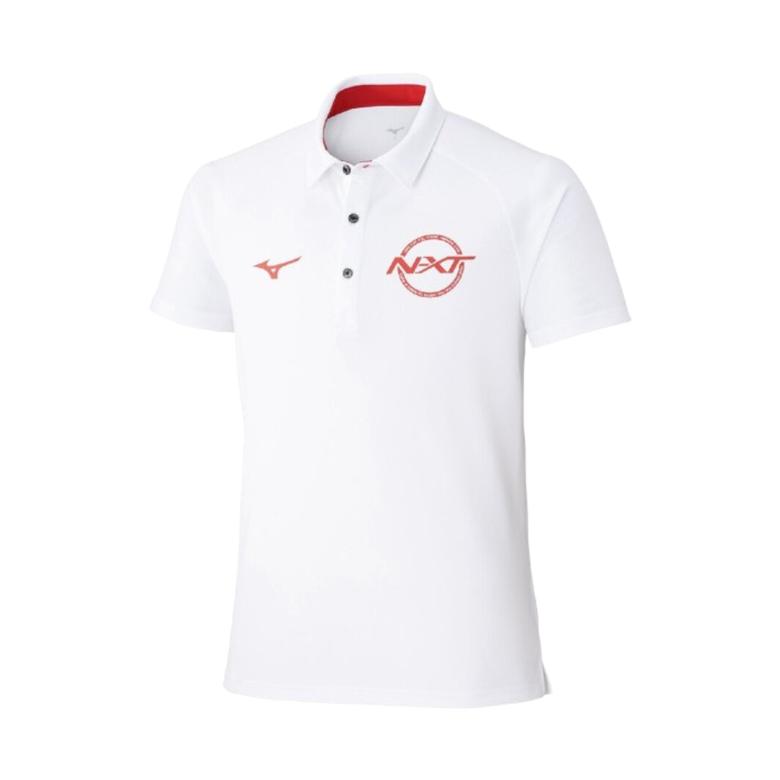 미즈노 N-XT 퓨어하이퍼 방균 방취 오염 방지 폴로 셔츠 화이트(Mizuno N-XT PureHyper Anti-Bacterial Deodorization Anti-Fouling Polo Shirt White) - 1
