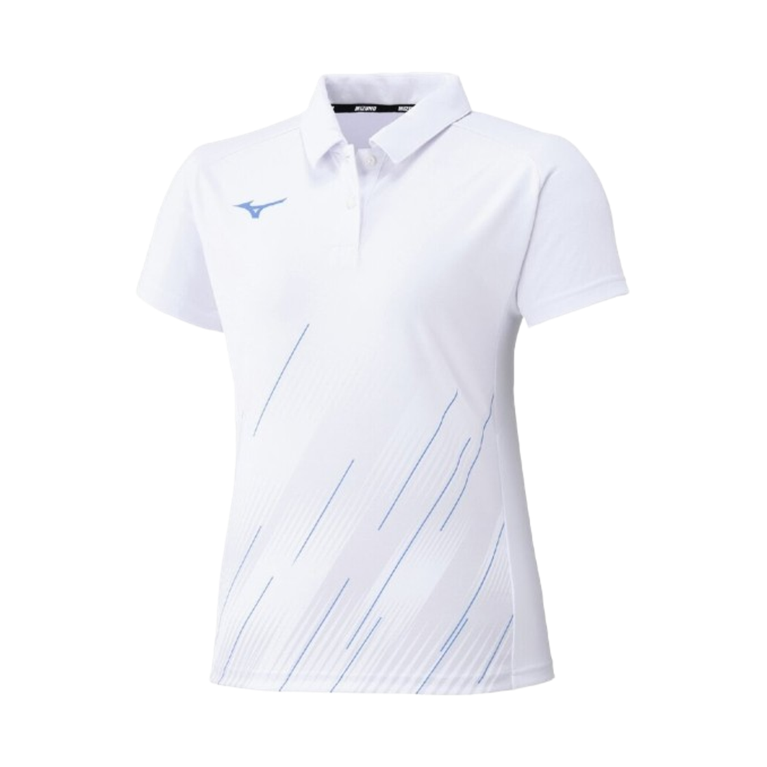 (W) 미즈노 게임 셔츠 화이트((W) Mizuno Game Shirt White)