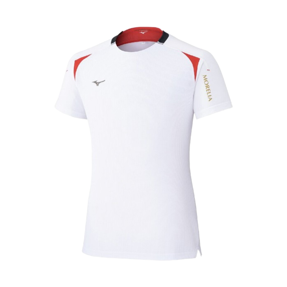 P2MAD00201 Mizuno Morelia Dry Aeroflow Field Shirt White