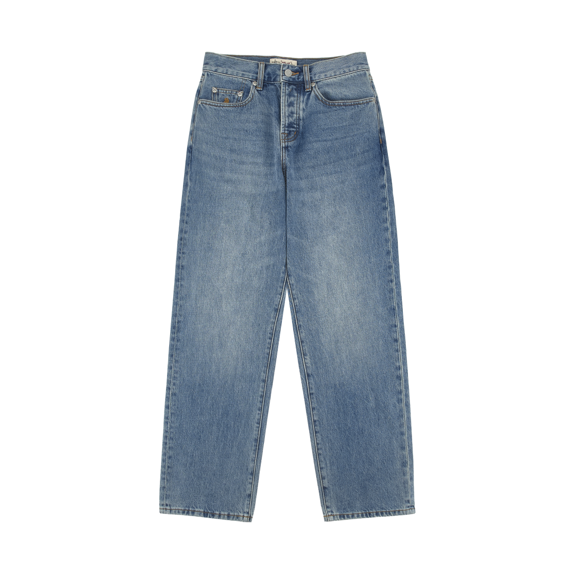 스투시 빅 올 진 데님 인디고 스톤 워시