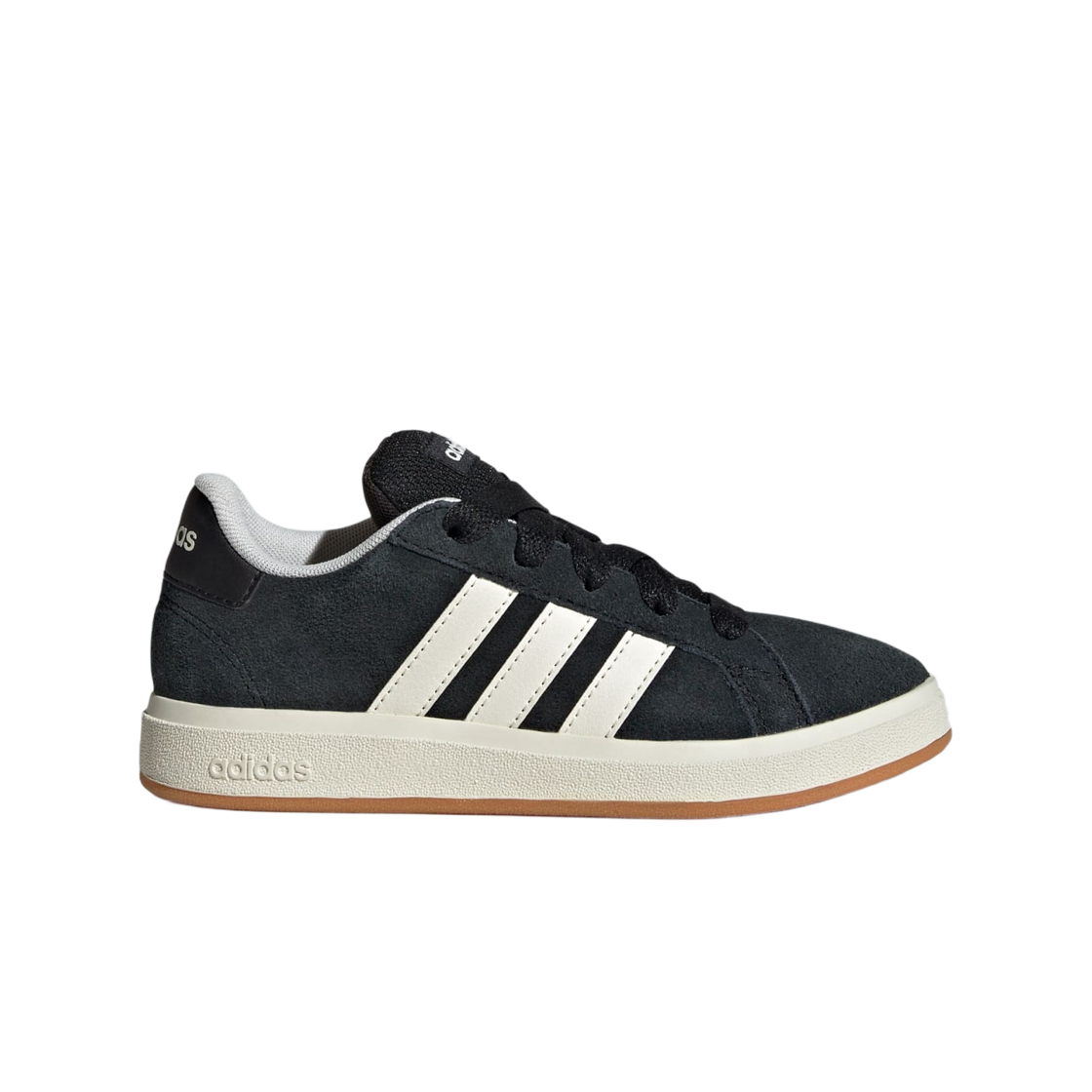 JH6178 (Kids) Adidas Grand Court 00s Core Black Off White