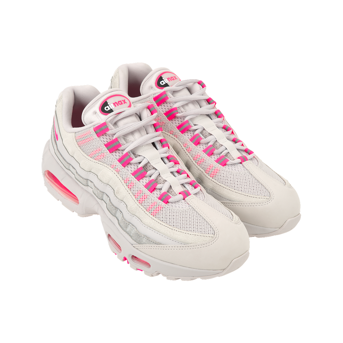 (W) 나이키 에어맥스 95 바스트 그레이 퓨어 플래티넘((W) Nike Air Max 95 Vast Grey Pure Platinum) - 4