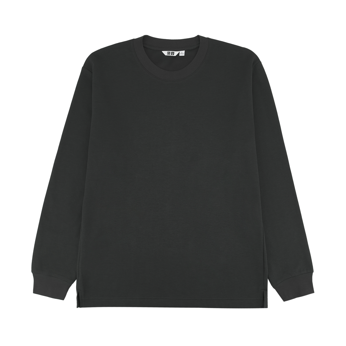 유니클로 U 에어리즘 코튼 크루넥 티셔츠 다크 그레이 - JP(Uniqlo U Airism Cotton Crewneck T-Shirt Dark Gray - JP) - 1