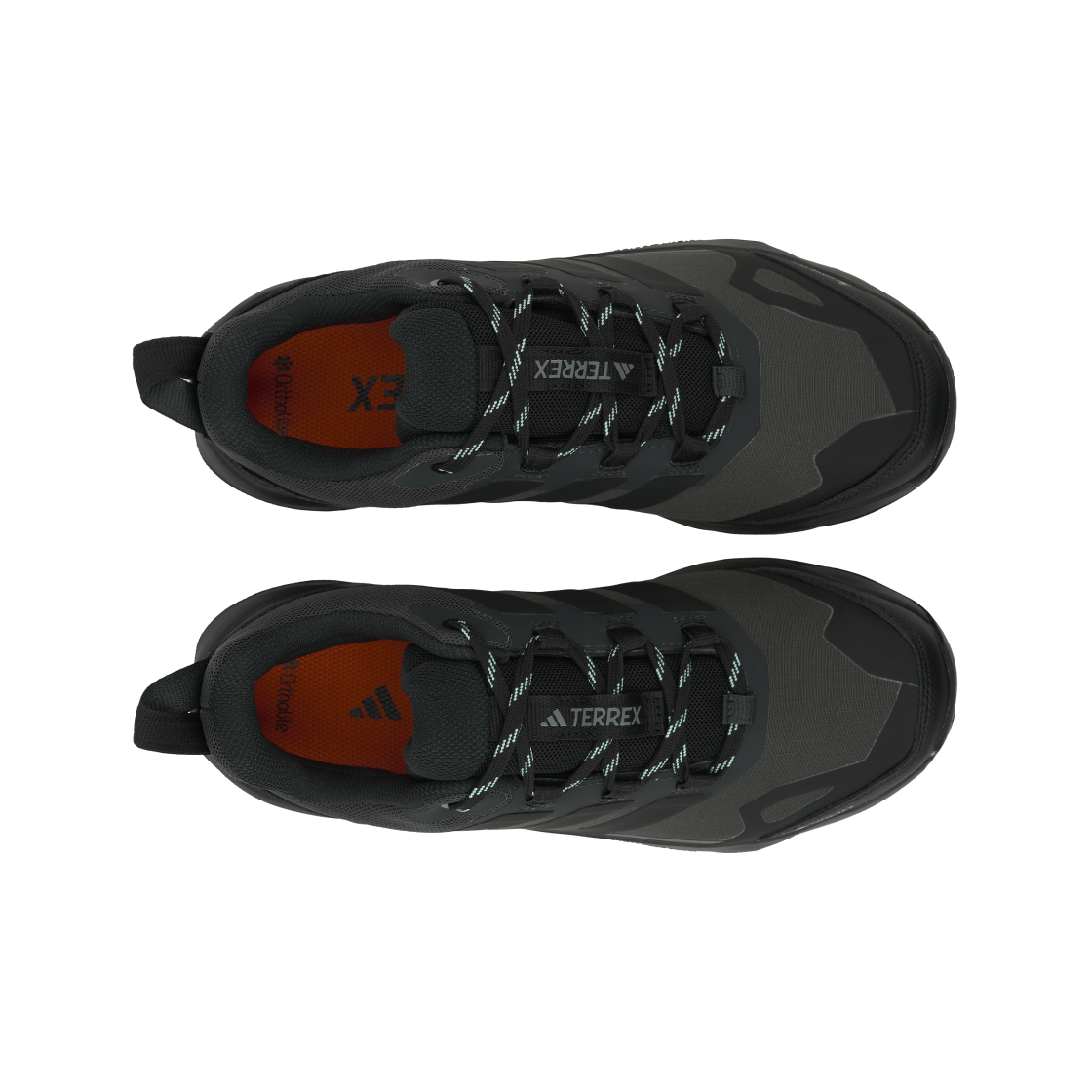 (W) 아디다스 테렉스 스카이체이서 AX5 고어텍스 하이킹 카본 코어 블랙((W) Adidas Terrex Skychaser AX5 Gore-Tex Hiking Carbon Core Black) - 5