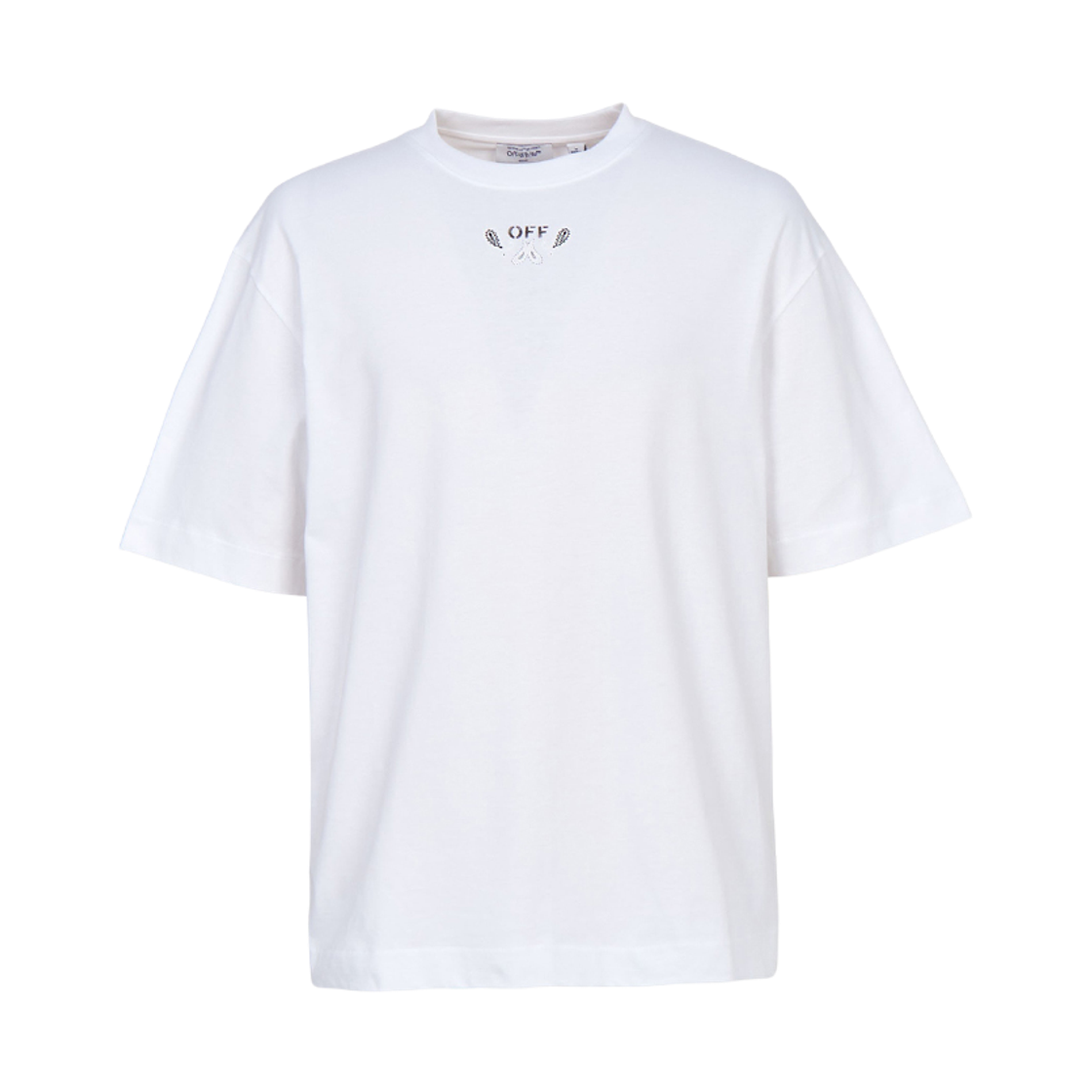[15% 쿠폰] 오프화이트 반다나 애로우 스케이트 숏 티셔츠 화이트([15% 쿠폰] Off-White Bandana Arrow Skate Short Sleeve T-Shirt White) - 3