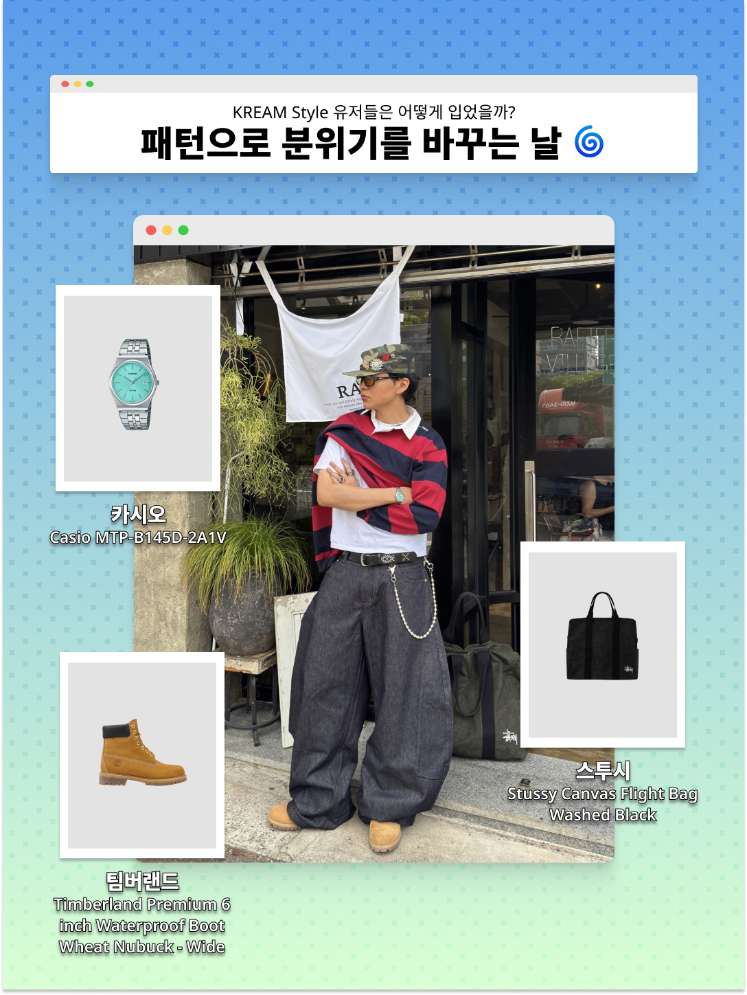 Casio MTP-B145D-2A1V, Timberland Premium 6 inch Waterproof Boot Wheat Nubuck - Wide 착용 스타일 - 1