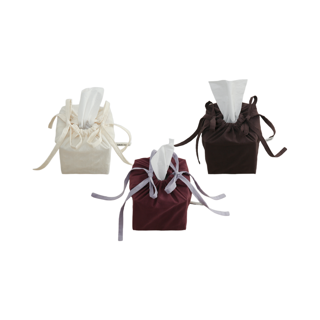 로파서울 더블노드 티슈 파우치 (3 Colors)(LOFA SEOUL double nod. Tissue Cover (3 Colors))