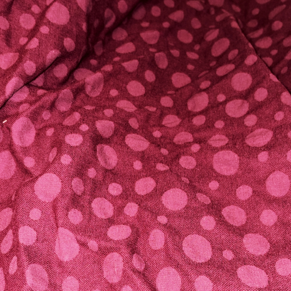 유라이크왓 버건디 도트 스툴(you like what Burgundy dot stool) - 3