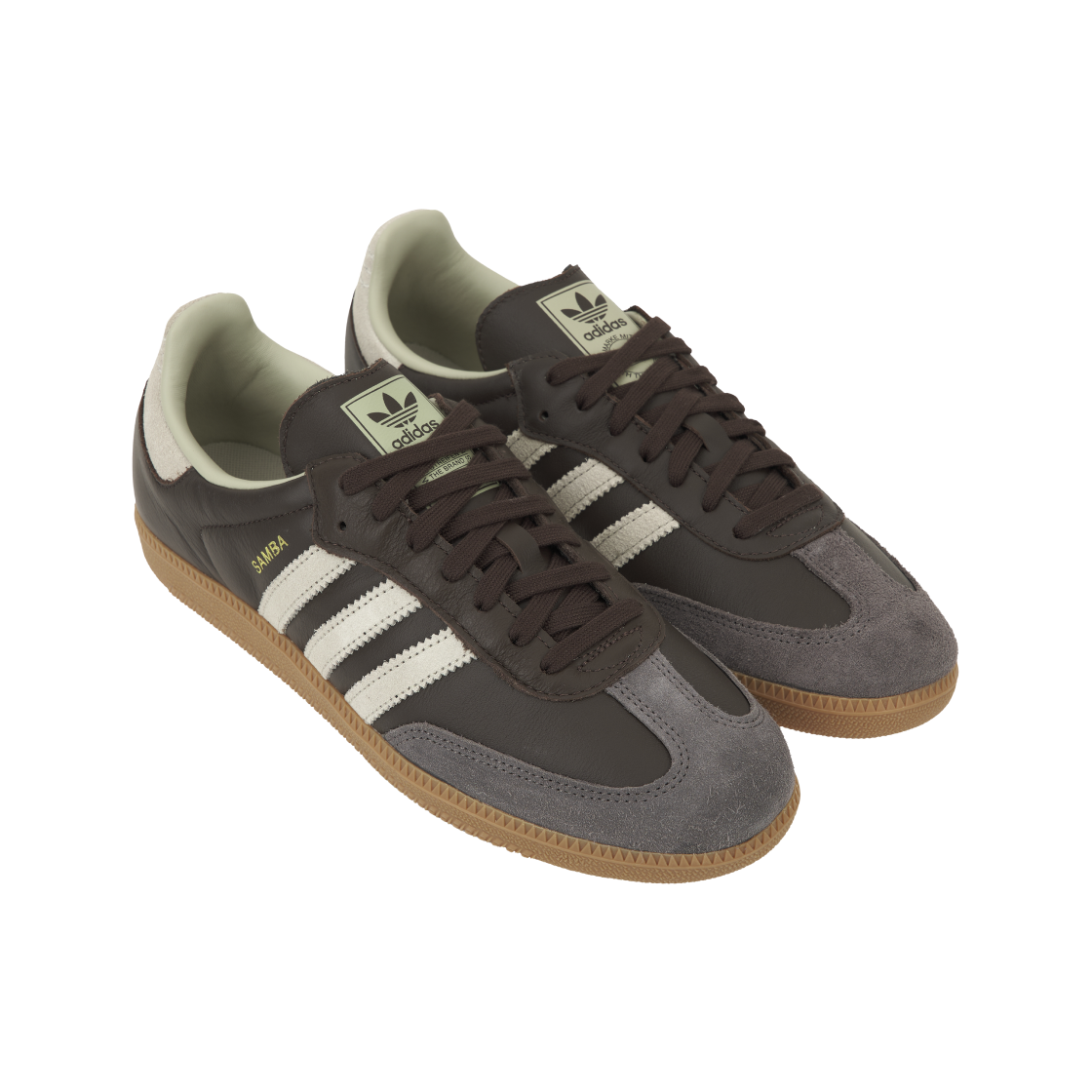 아디다스 삼바 OG 브라운 퍼티 그레이(Adidas Samba OG Brown Putty Grey) - 4