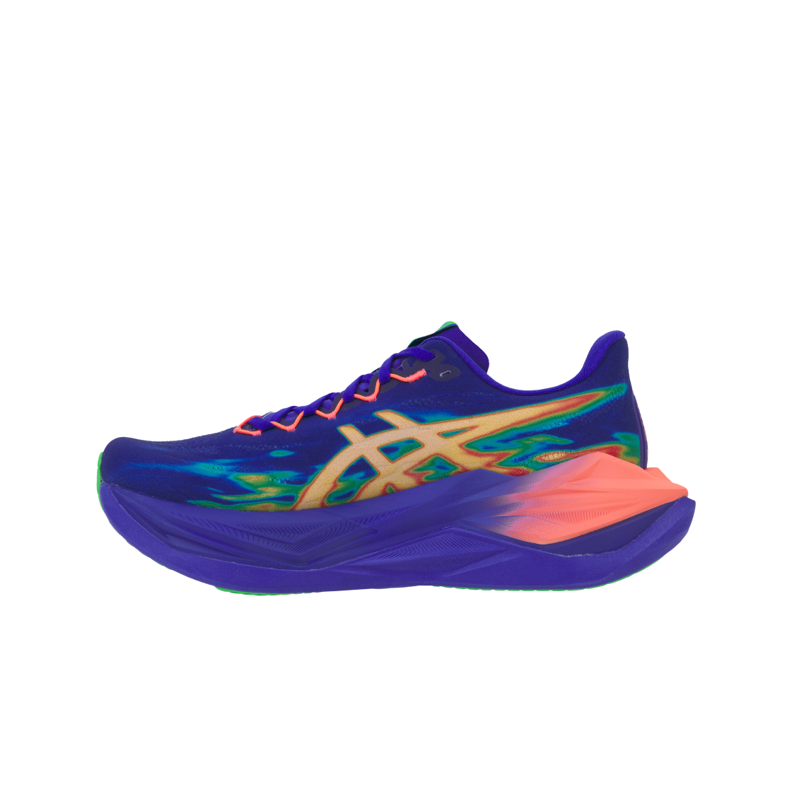 아식스 슈퍼블라스트 3 코발트 버스트 라이트 오렌지(Asics Superblast 3 Cobalt Burst Light Orange) - 3