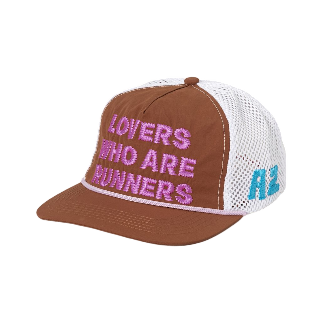 알렉스 조노 러버 후 아 러너스 트러커 브라운(Alex Zono Lover Who Are Runners Trucker Brown)