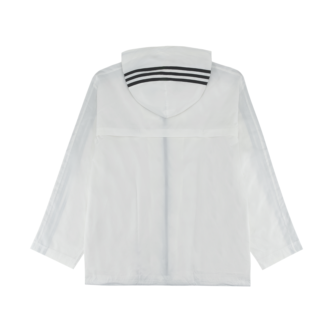 아디다스 에센셜 3S 우븐 윈드브레이커 자켓 화이트 - KR 사이즈(Adidas Essential 3S Woven Windbreaker Jacket White - KR Sizing) - 2