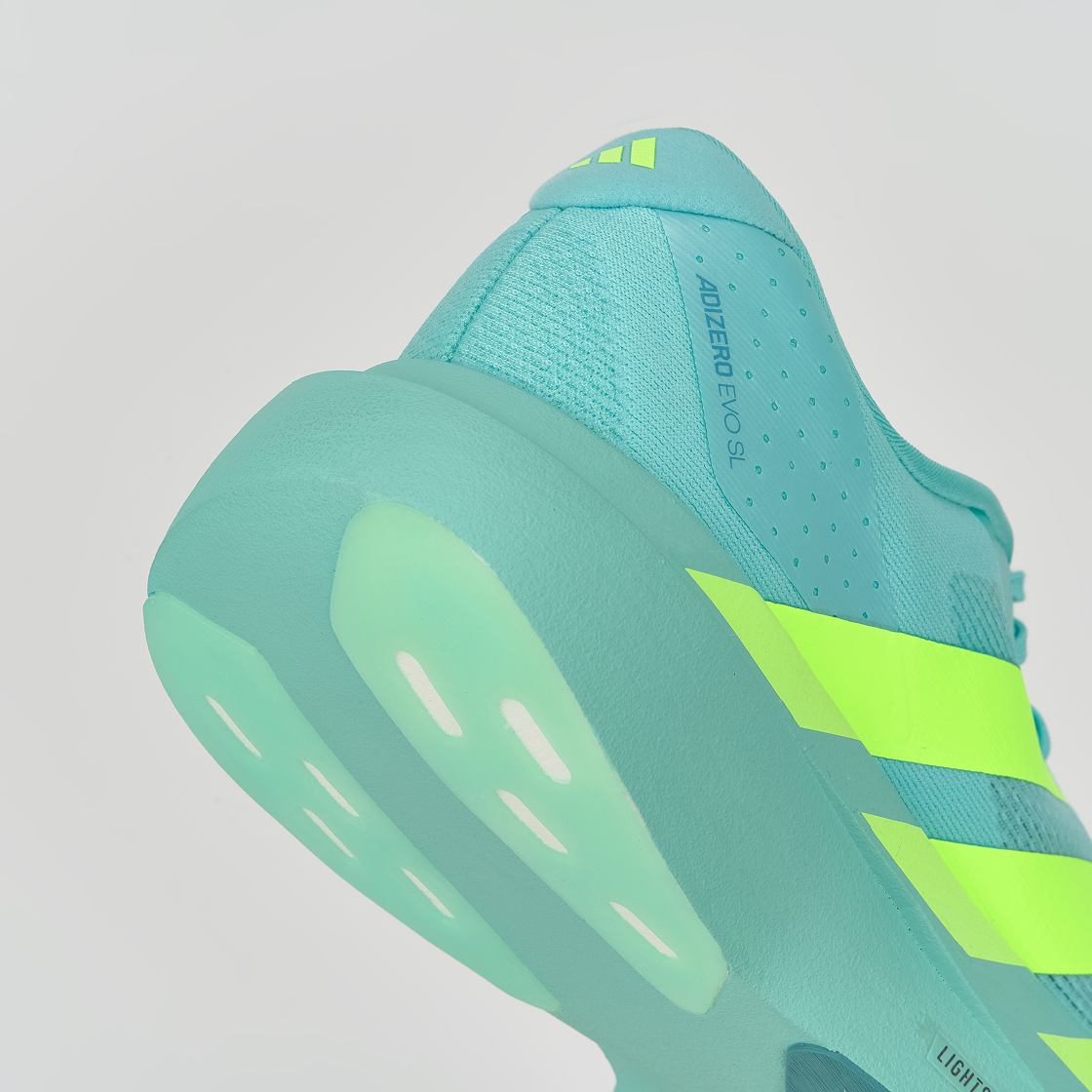 아디다스 아디제로 EVO SL 플래쉬 아쿠아 루시드 레몬(Adidas Adizero EVO SL Flash Aqua Lucid Lemon) - 8