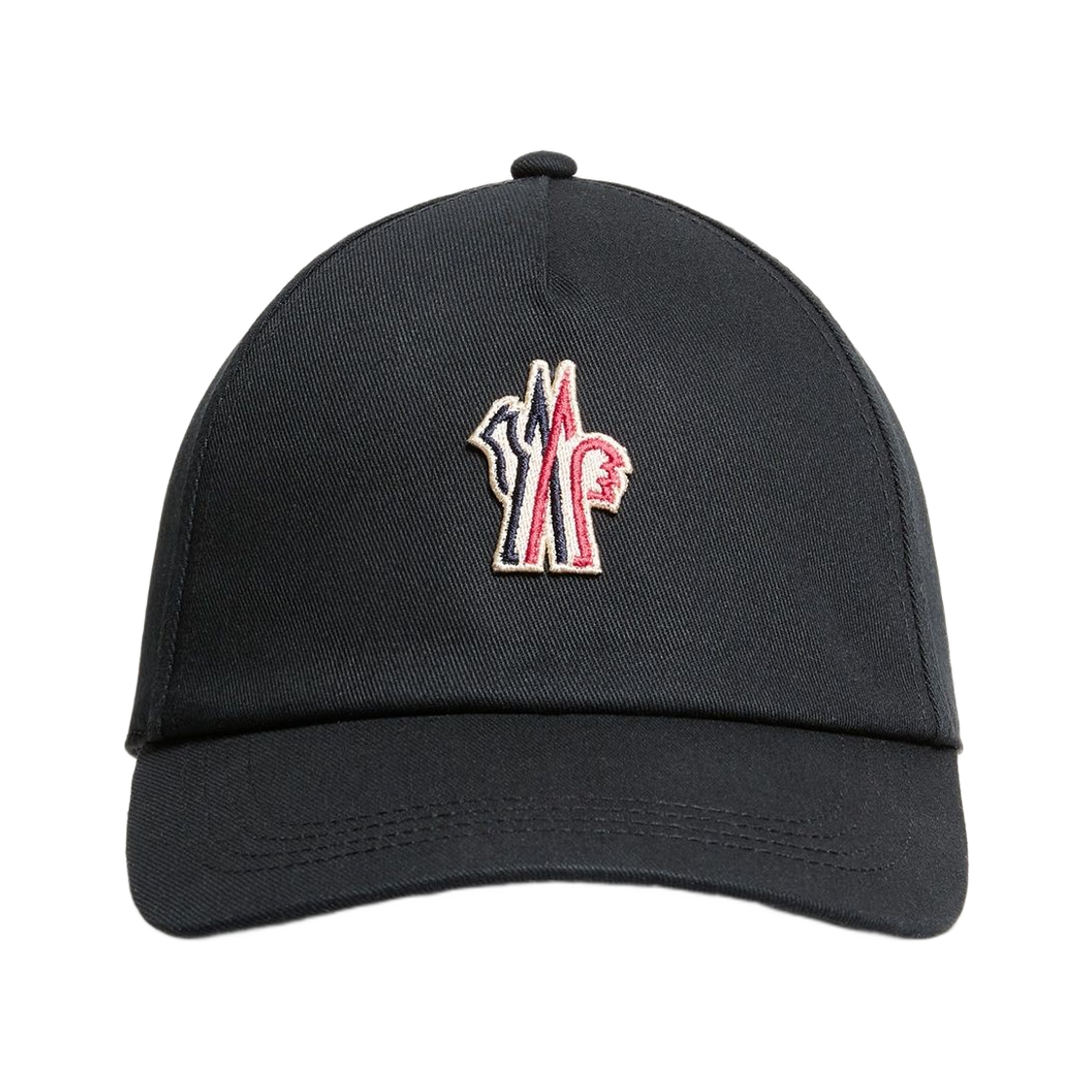 몽클레르 그레노블 로고 코튼 베이스볼 캡 블랙 - 26SS(Moncler Grenoble Logo Cotton Baseball Cap Black - 26SS)