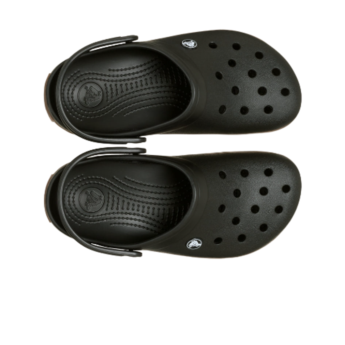 (키즈) 크록스 크록밴드 검 클로그 블랙((Kids) Crocs Crocband Gum Clog Black) - 2