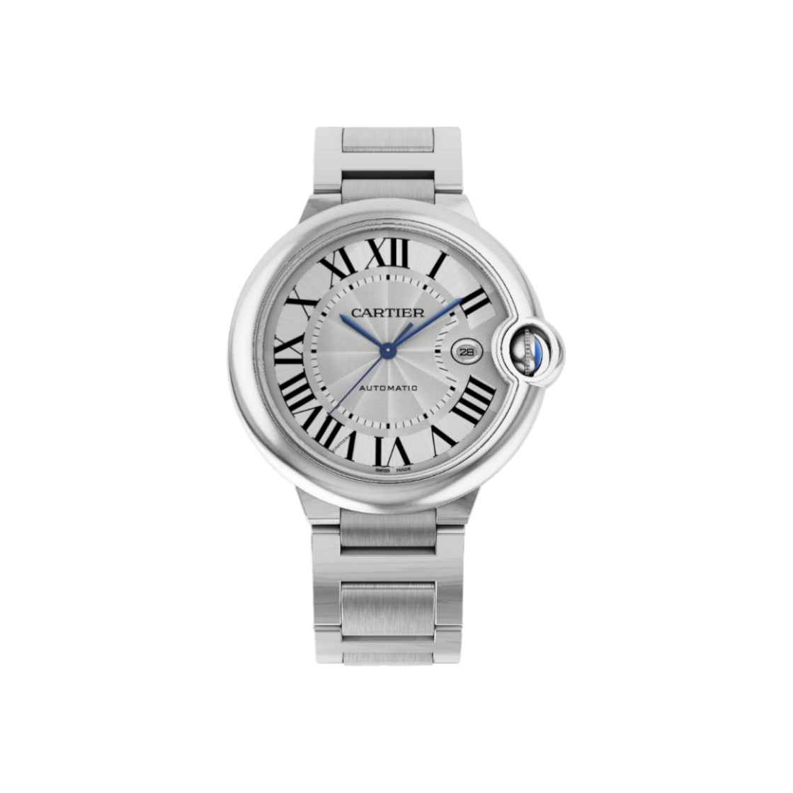 까르띠에 WSBB0049 42MM 스틸 쿼츠 발롱 블루 드 까르띠에 남성 시계(Cartier Ballon Bleu de Cartier Men's Watch 42MM Steel Quartz WSBB0049)
