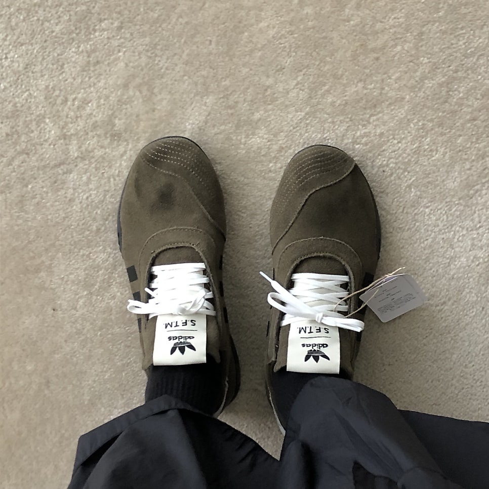 (W) Adidas x Song for the Mute Taekwondo Mei Olive Core Black 착용 스타일 - 1