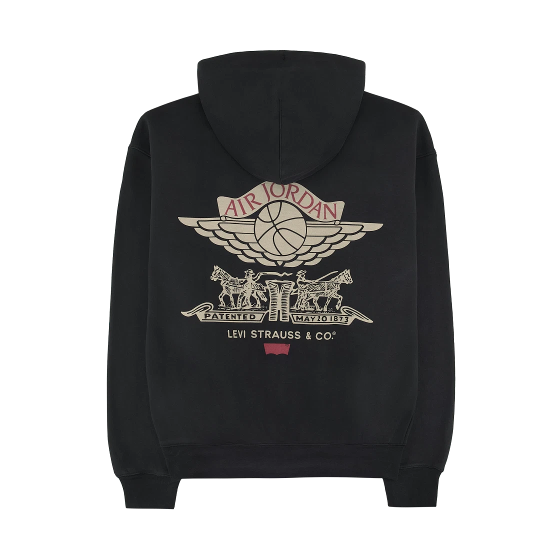 Jordan Jordan x Levi's Full Zip Hoodie Black (IM6734-010) · XS