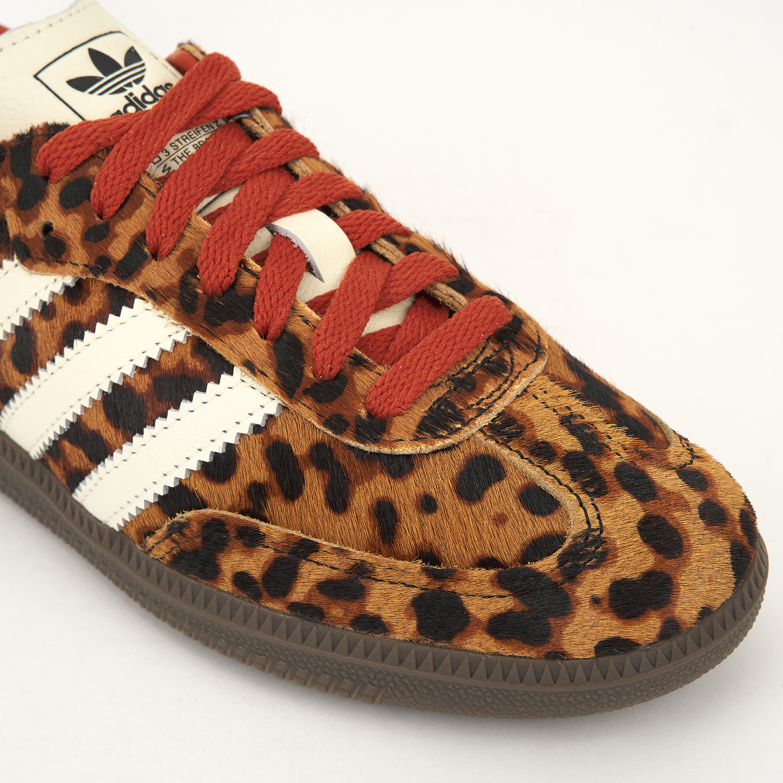 (W) 아디다스 삼바 OG 코어 블랙 프리러브드 레드((W) Adidas Samba OG Core Black Preloved Red) - 7