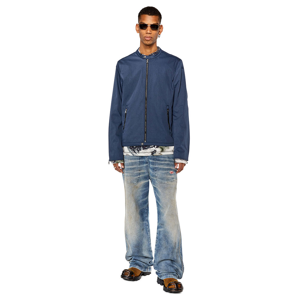 Diesel J-Glory Nylon Jacket Navy 착용 스타일 - 2