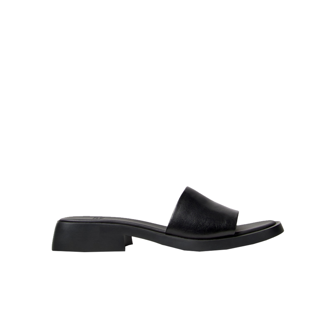캠퍼 여성 다나 슬리퍼 블랙(Camper Women Dana Slippers Black) - 1